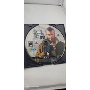 Grand Theft Auto IV (Sony PlayStation 3,‎ PS3,2008) Disc only Tested and Working